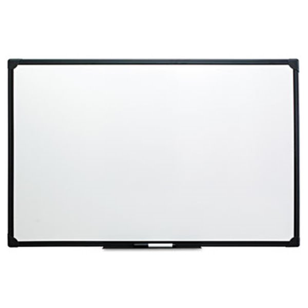 Universal Universal 43629 Dry Erase Board  Melamine  48 x 36  Black Frame 43629